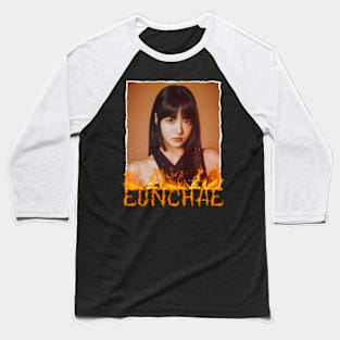 Eunchae Le Sserafim Flame Baseball T-Shirt